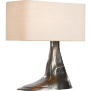 Terra-Forma 23" Right Table Lamp in Museum Pewter