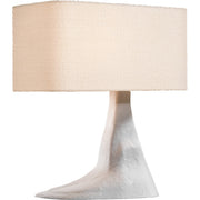 Terra-Forma 23" Right Table Lamp in Plaster White