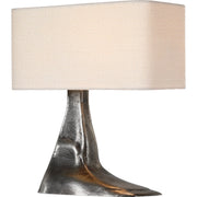 Terra-Forma 23" Left Table Lamp in Museum Pewter