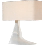 Terra-Forma 23" Left Table Lamp in Plaster White