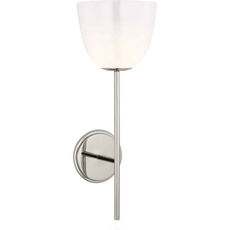 Brisa 20" Torch Wall Sconce in Polished Nickel
