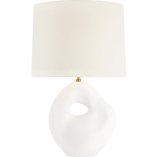 Adria 25" Table Lamp in Plaster White