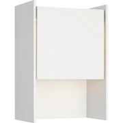 Align 11" Shielded Outdoor Wall Sconce in Plaster White