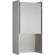 Align 15" Shielded Outdoor Wall Sconce in Stainless Steel