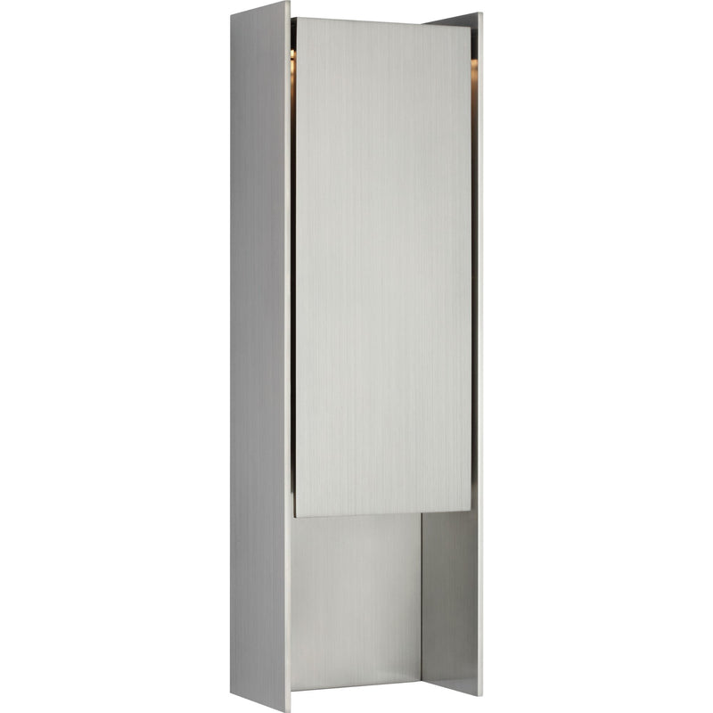 Align 25" Shielded Outdoor Wall Sconce in Stainless Steel