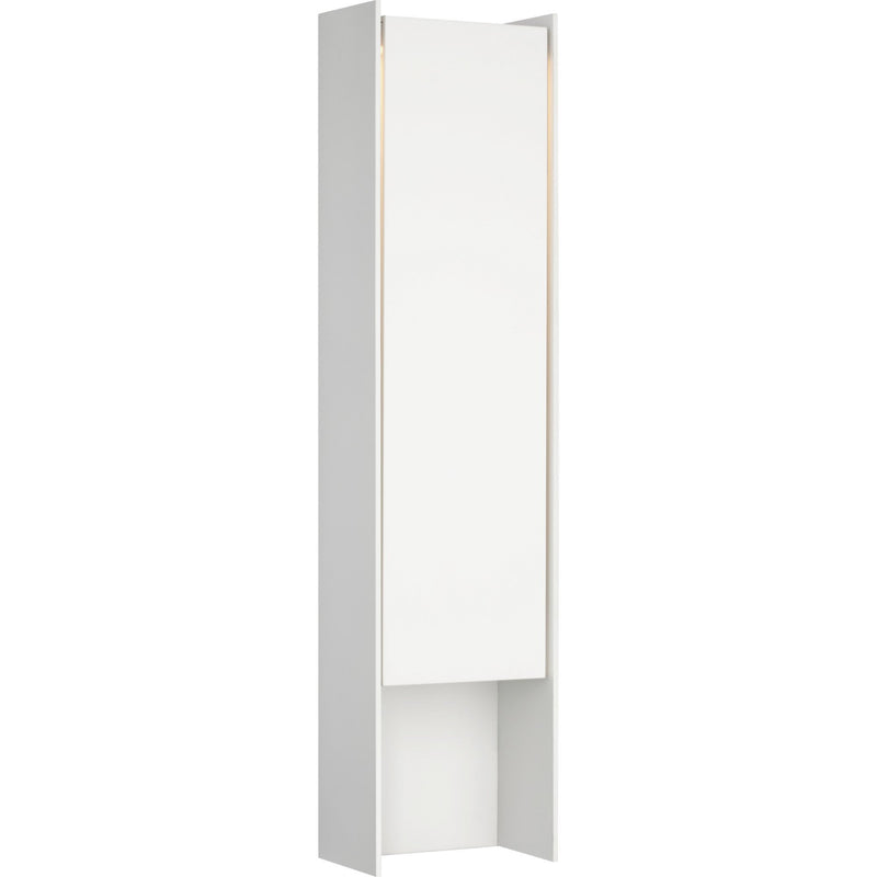 Align 32" Shielded Outdoor Wall Sconce in Plaster White