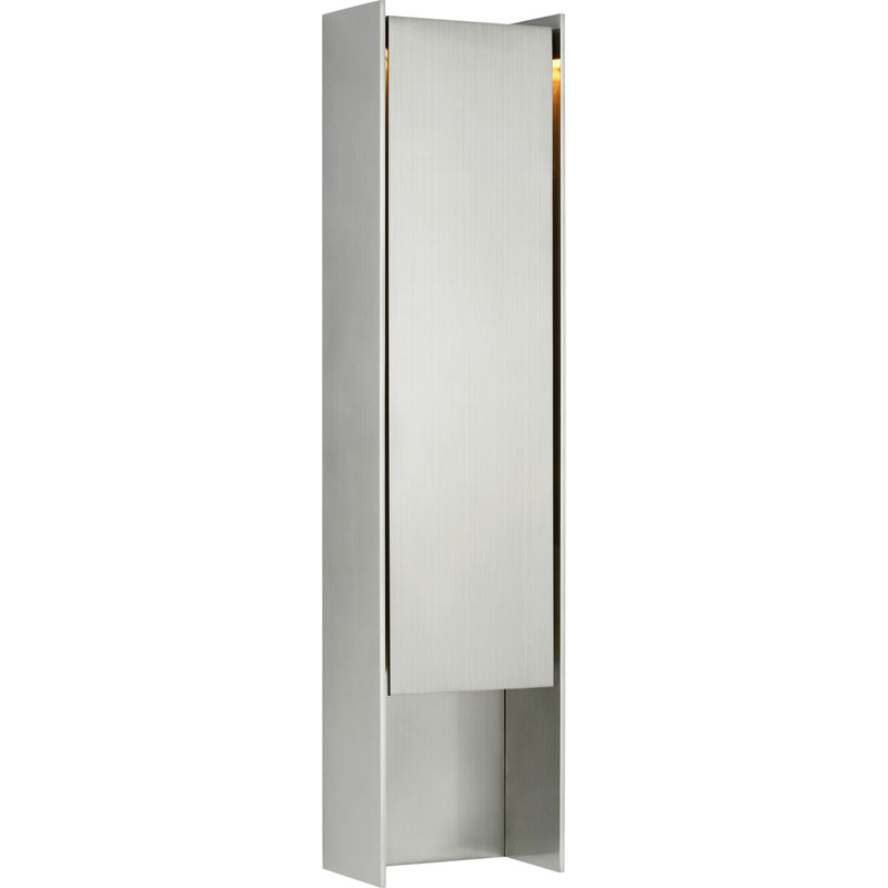 Align 32" Shielded Outdoor Wall Sconce in Stainless Steel