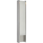 Align 41" Shielded Outdoor Wall Sconce in Stainless Steel