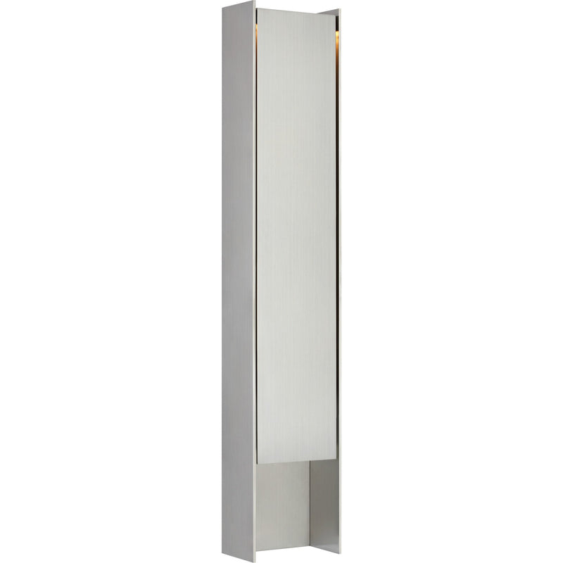 Align 41" Shielded Outdoor Wall Sconce in Stainless Steel