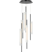 Windchime 17" 5-Light Pendant in Bronze