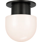 Callan 8" Dome Flush Mount in Bronze