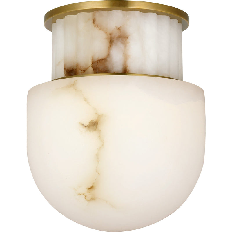 Nolan 8" Dome Flush Mount in Alabaster