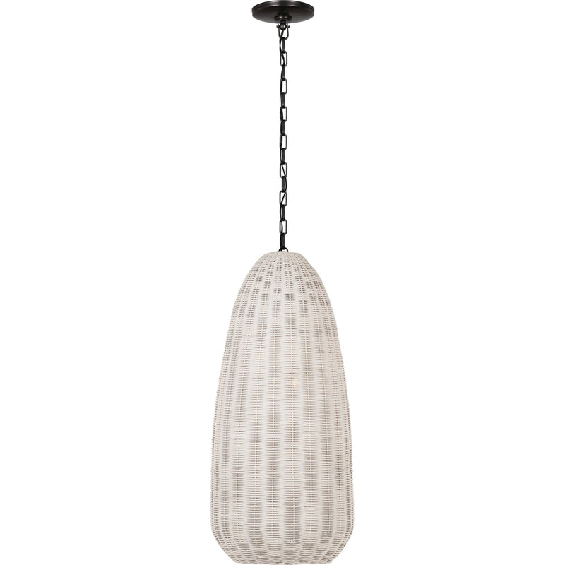 Kokomo 15" Elongated 4-Light Pendant in Bronze