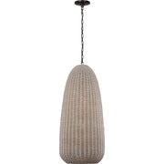 Kokomo 20" Elongated 7-Light Pendant in Bronze
