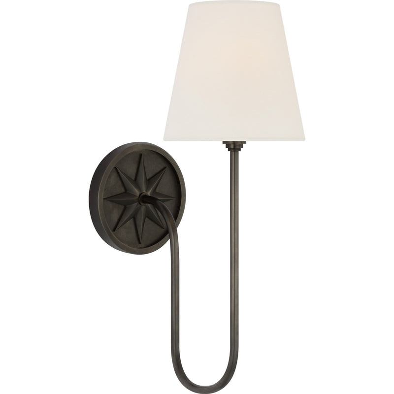Polaris 17" Single Wall Sconce in Bronze