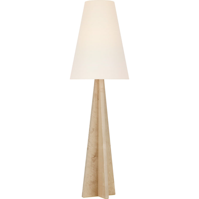 Crue 66" Floor Lamp in Natural Maple