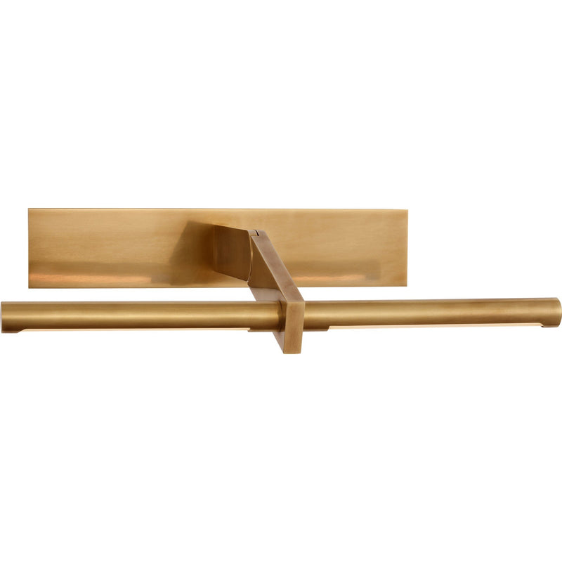 Axis 18" Pivoting Library Picture Light in Antique-Burnished Brass