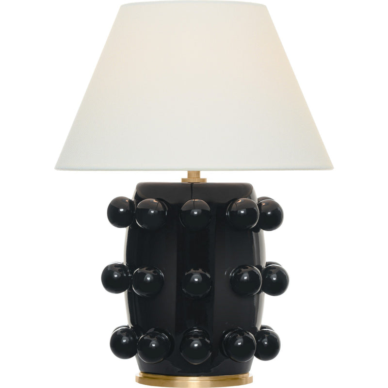 Linden 14" Cordless Table Lamp in Black