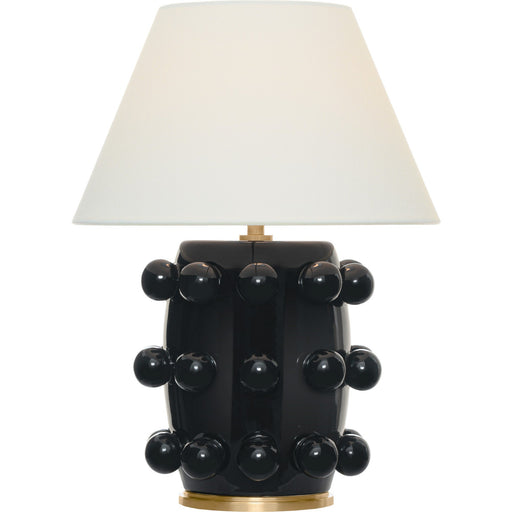 Linden 14" Cordless Table Lamp in Black