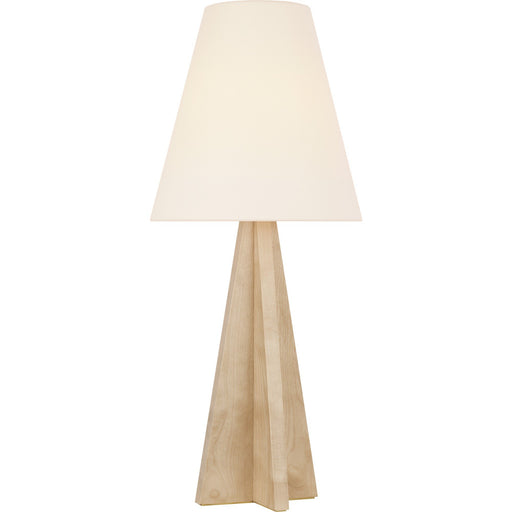 Crue 34" Table Lamp in Natural Maple