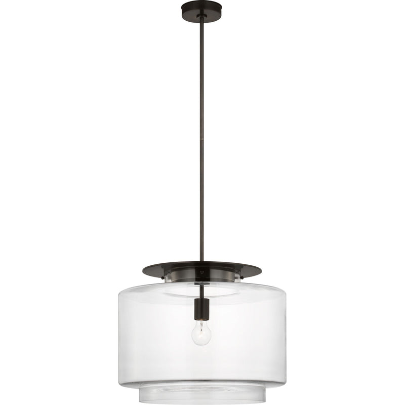 Elias 20" Pendant in Bronze