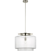 Elias 20" Pendant in Polished Nickel