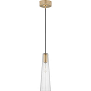 Osvaldo 4" Mini Pendant in Antique-Burnished Brass