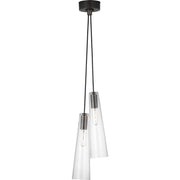 Osvaldo 2-Light Pendant in Bronze
