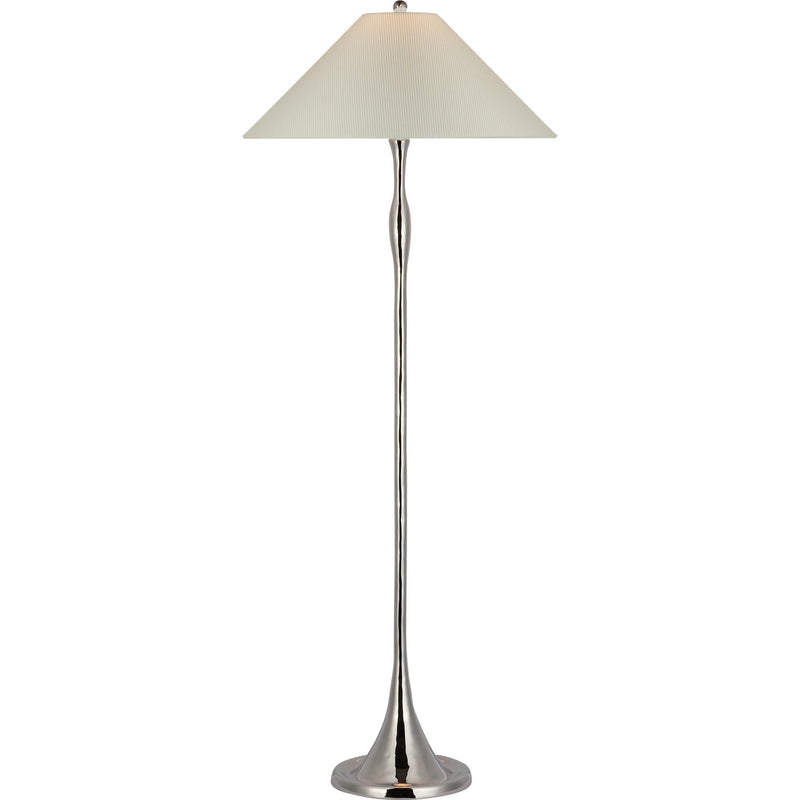 Romero Floor Lamp in Polished Nickel