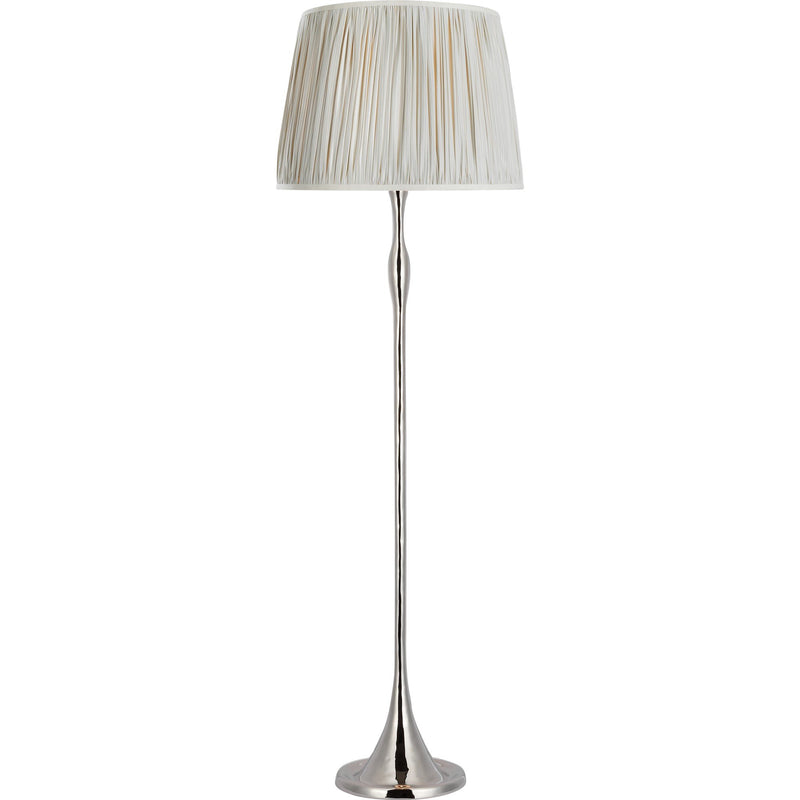 Romero Floor Lamp in Polished Nickel