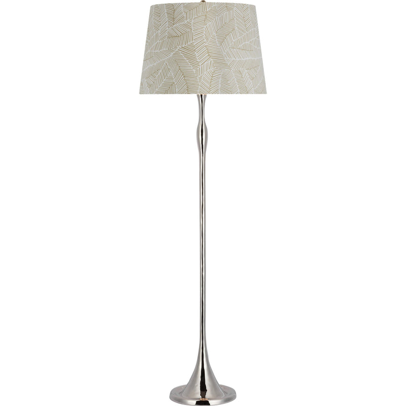 Romero Floor Lamp in Polished Nickel