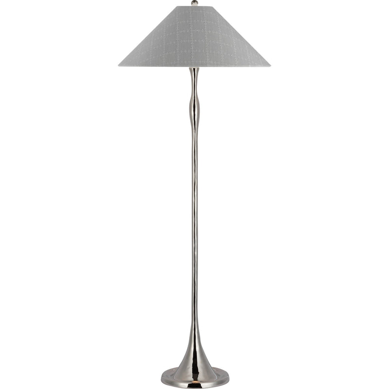 Romero Floor Lamp in Polished Nickel