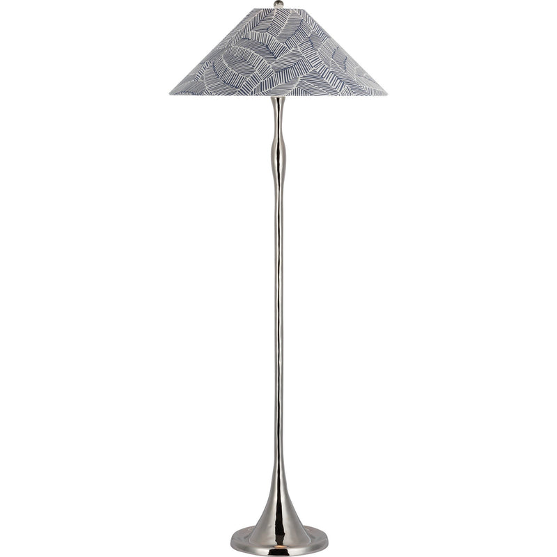 Romero Floor Lamp in Polished Nickel