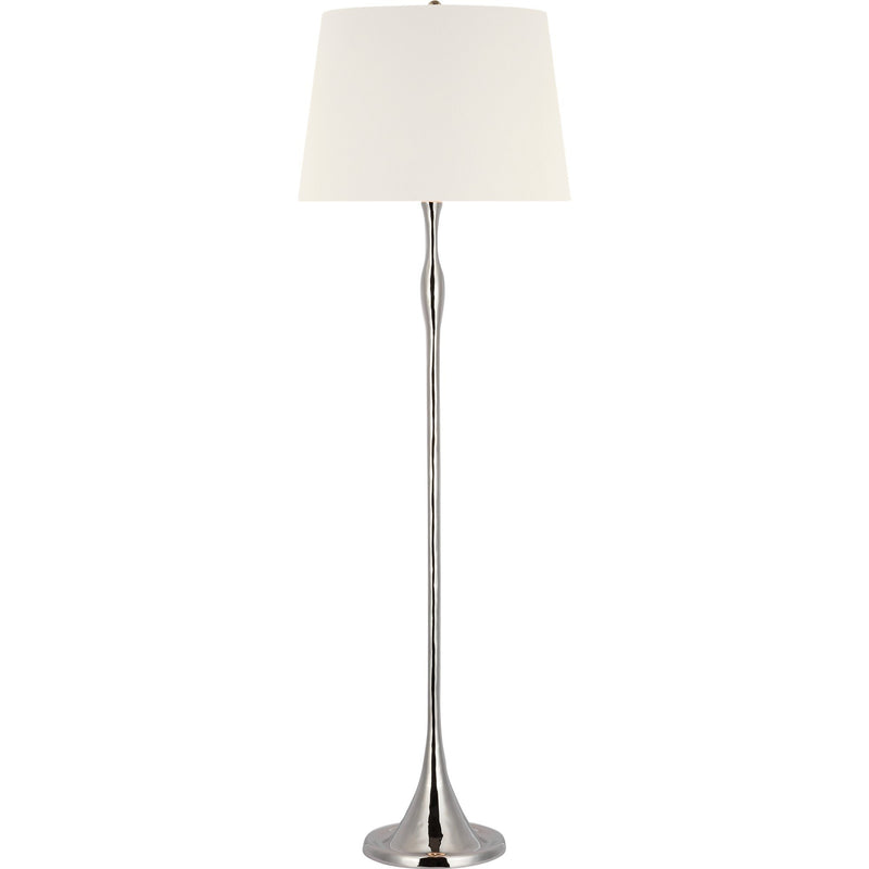 Romero Floor Lamp in Polished Nickel