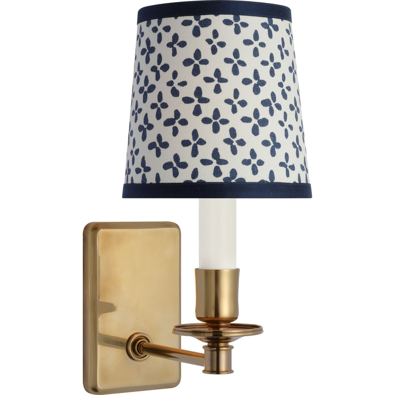 Tara 11" Wall Sconce with Bell Empire Shade in Hand-Rubbed Antique Brass