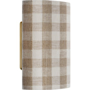 Maeve 8" Shield Wall Sconce in Hand-Rubbed Antique Brass