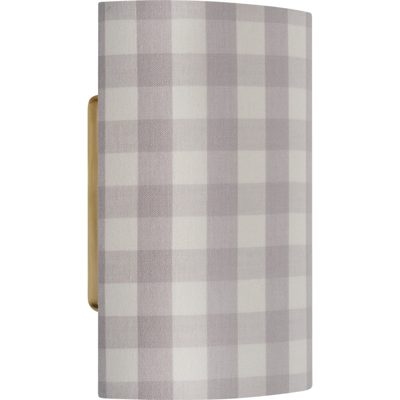 Maeve 8" Shield Wall Sconce in Hand-Rubbed Antique Brass