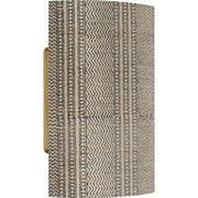 Maeve 8" Shield Wall Sconce in Hand-Rubbed Antique Brass