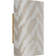Maeve 8" Shield Wall Sconce in Hand-Rubbed Antique Brass