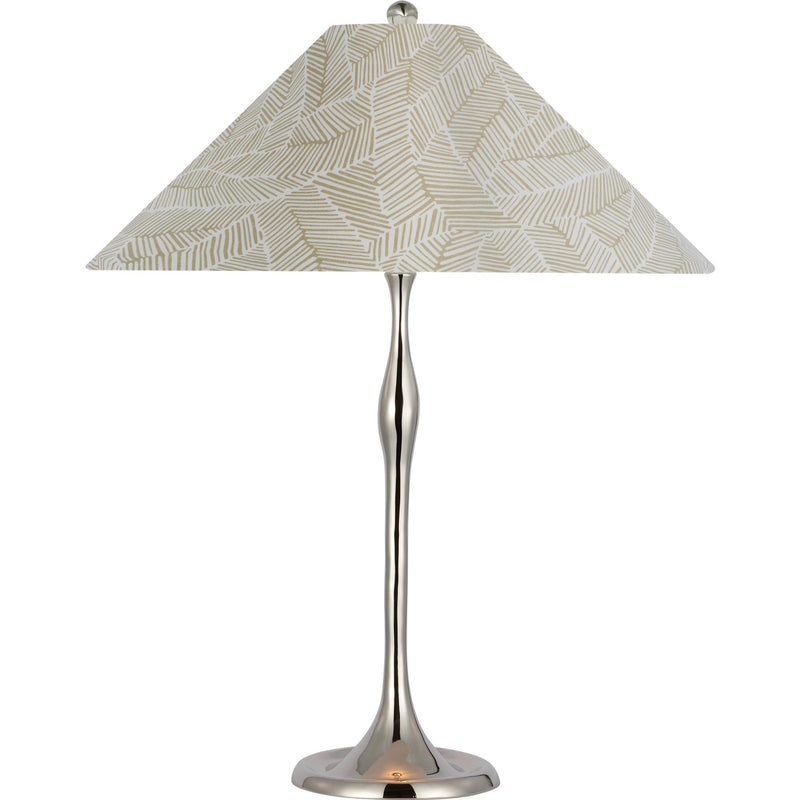 Romero Table Lamp in Polished Nickel