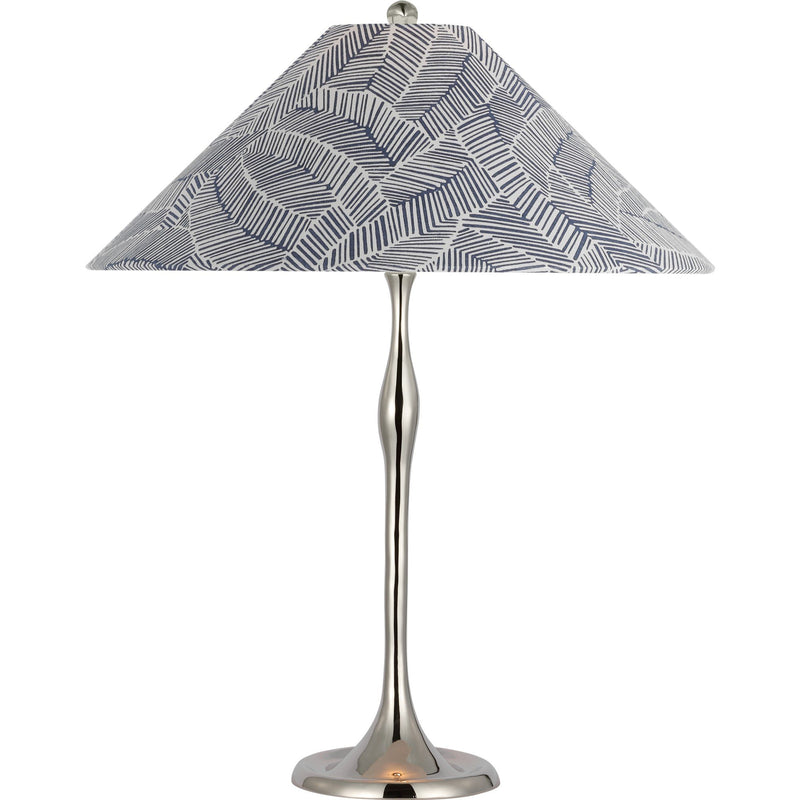Romero Table Lamp in Polished Nickel