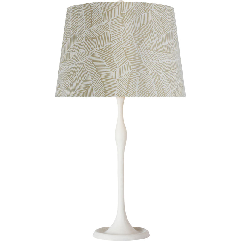 Romero Table Lamp in Plaster White