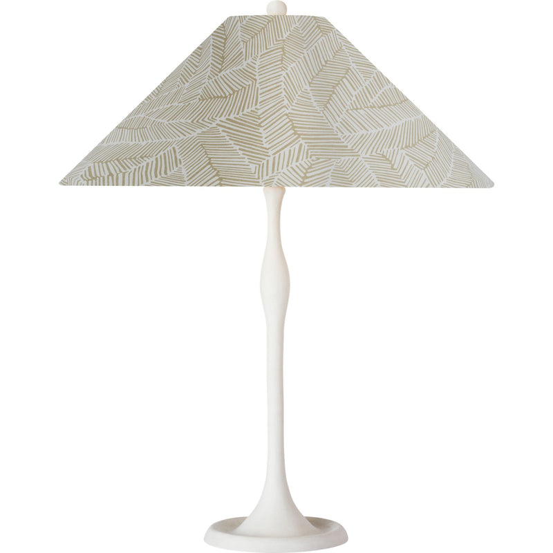 Romero Table Lamp in Plaster White