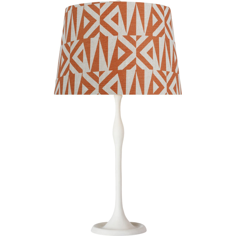 Romero Table Lamp in Plaster White