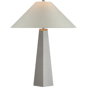 Zoran Medium Table Lamp in Polished Nickel