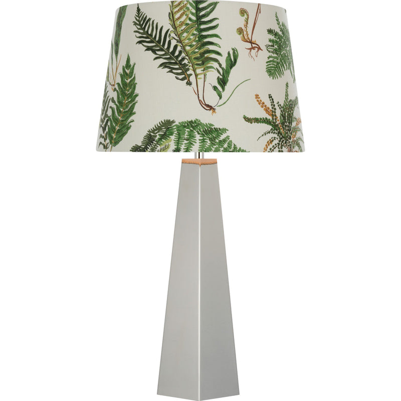 Zoran Medium Table Lamp in Polished Nickel