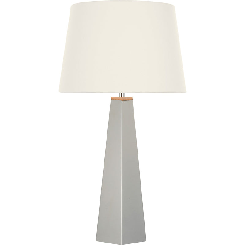 Zoran Medium Table Lamp in Polished Nickel