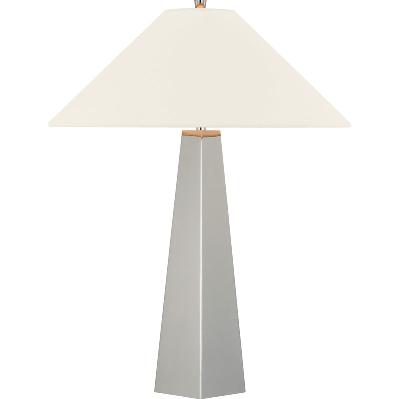 Zoran Medium Table Lamp in Polished Nickel