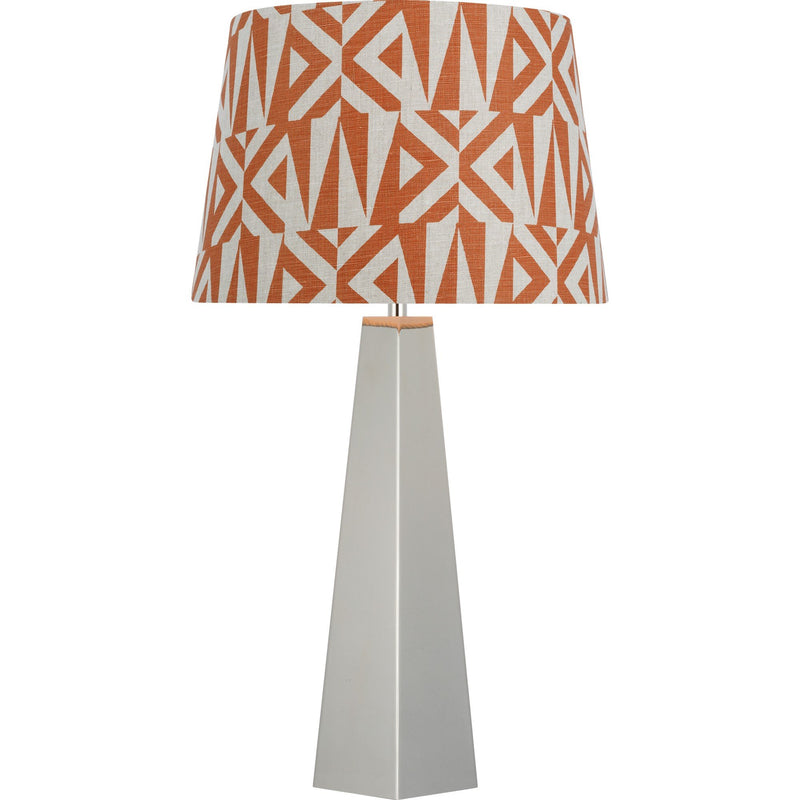 Zoran Medium Table Lamp in Polished Nickel