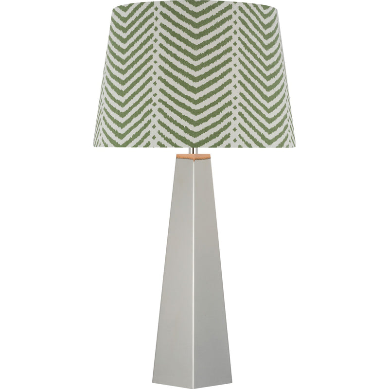 Zoran Medium Table Lamp in Polished Nickel